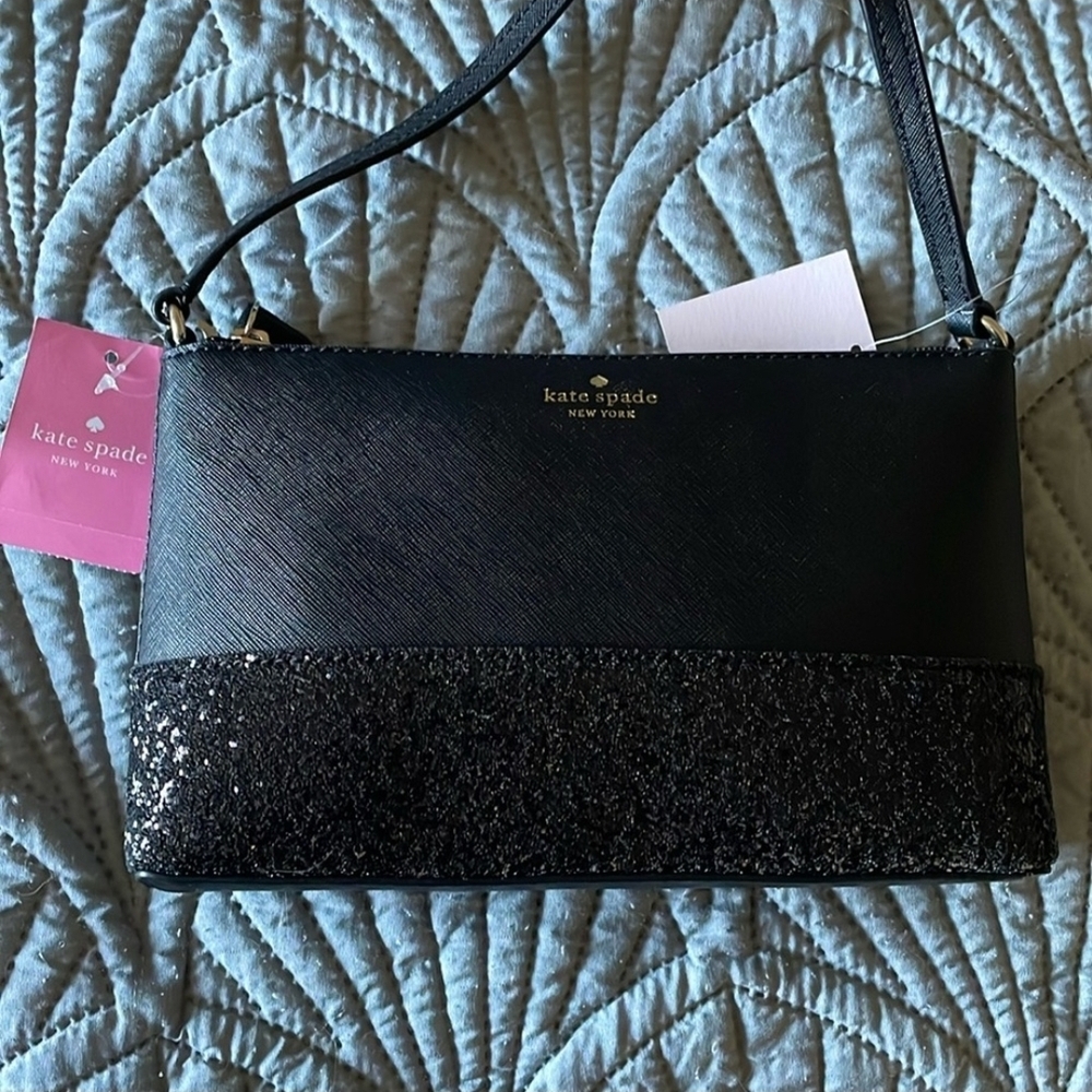 NWT Kate Spade Black Crossbody Bag